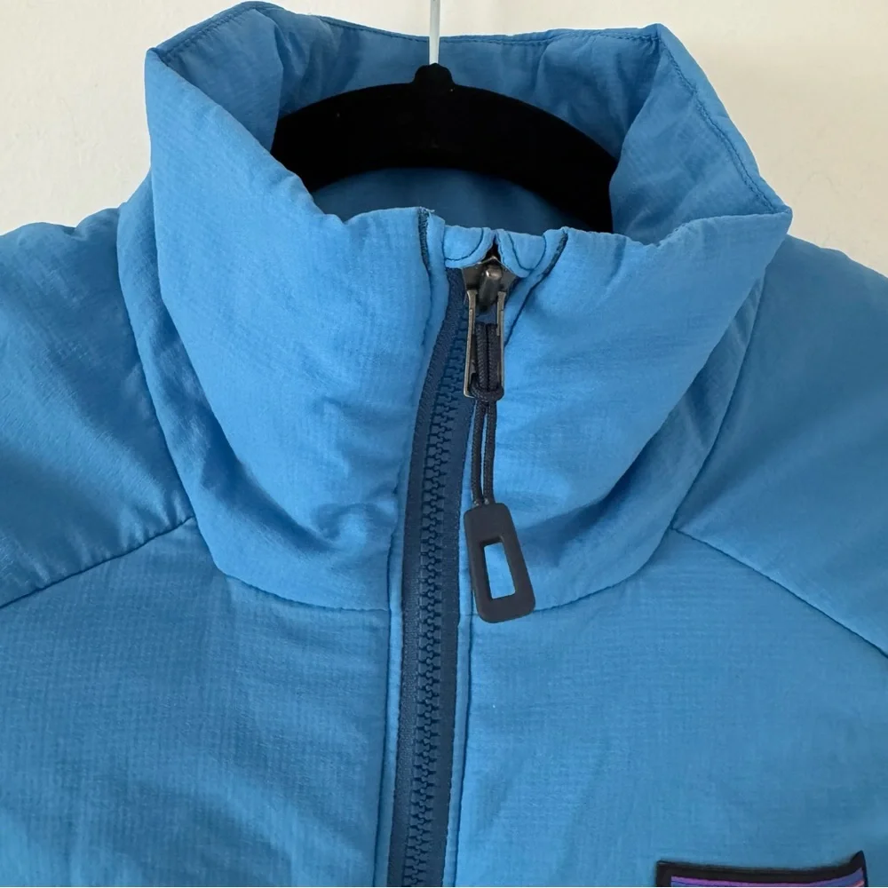 Patagonia Vest Size Small Blue Nano Air Full Zip Light Hybrid Insulated Jacket